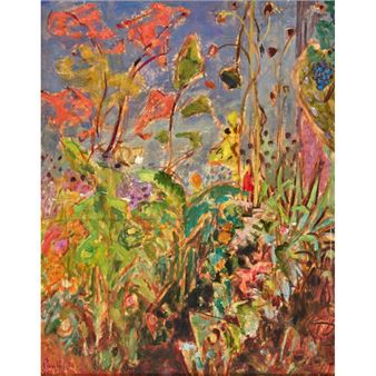 Sommerliche Gartenpartie - Fritz Eduard‏ Pauli