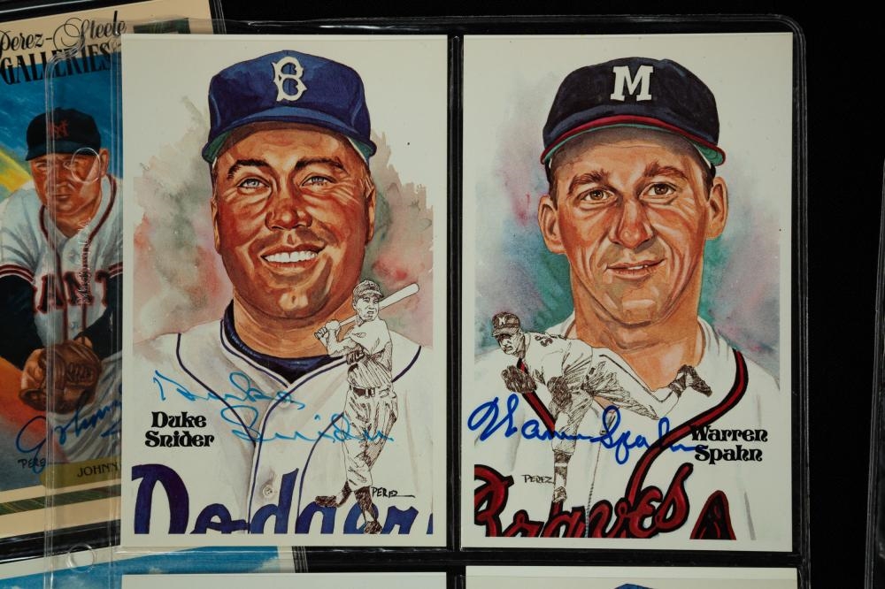 Duke Snider | PEREZ-STEELE GALLERIES AUTOGRAPHED BASEBALL POSTCARDS ...