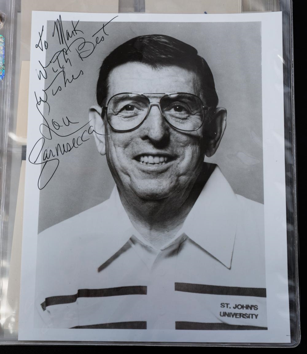 Rick Berry | COLLECTION OF BASKETBALL HALL OF FAME PLAYER AUTOGRAPHS ...