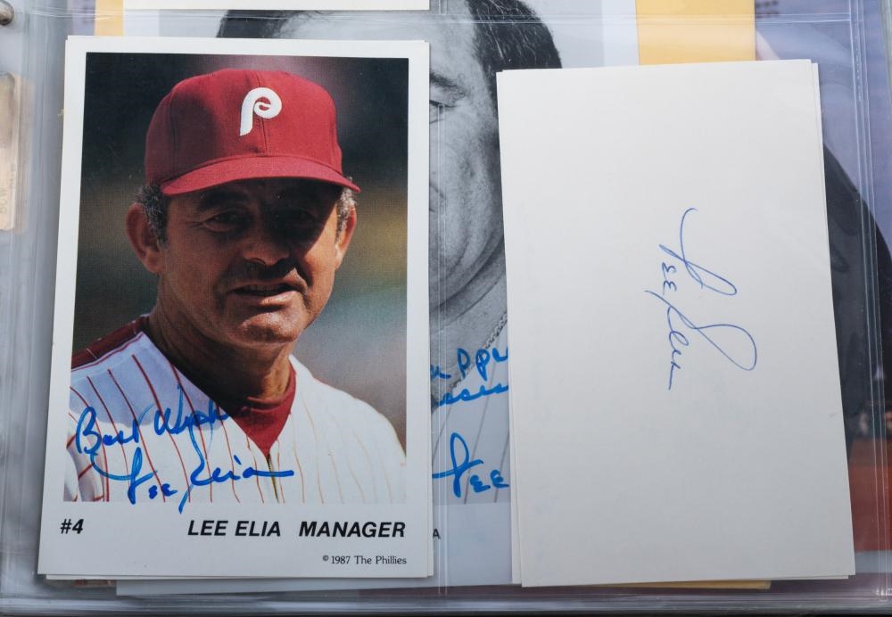 Ron Davis | COLLECTION OF PROFESSIONAL BASEBALL PLAYERS AUTOGRAPHS ...