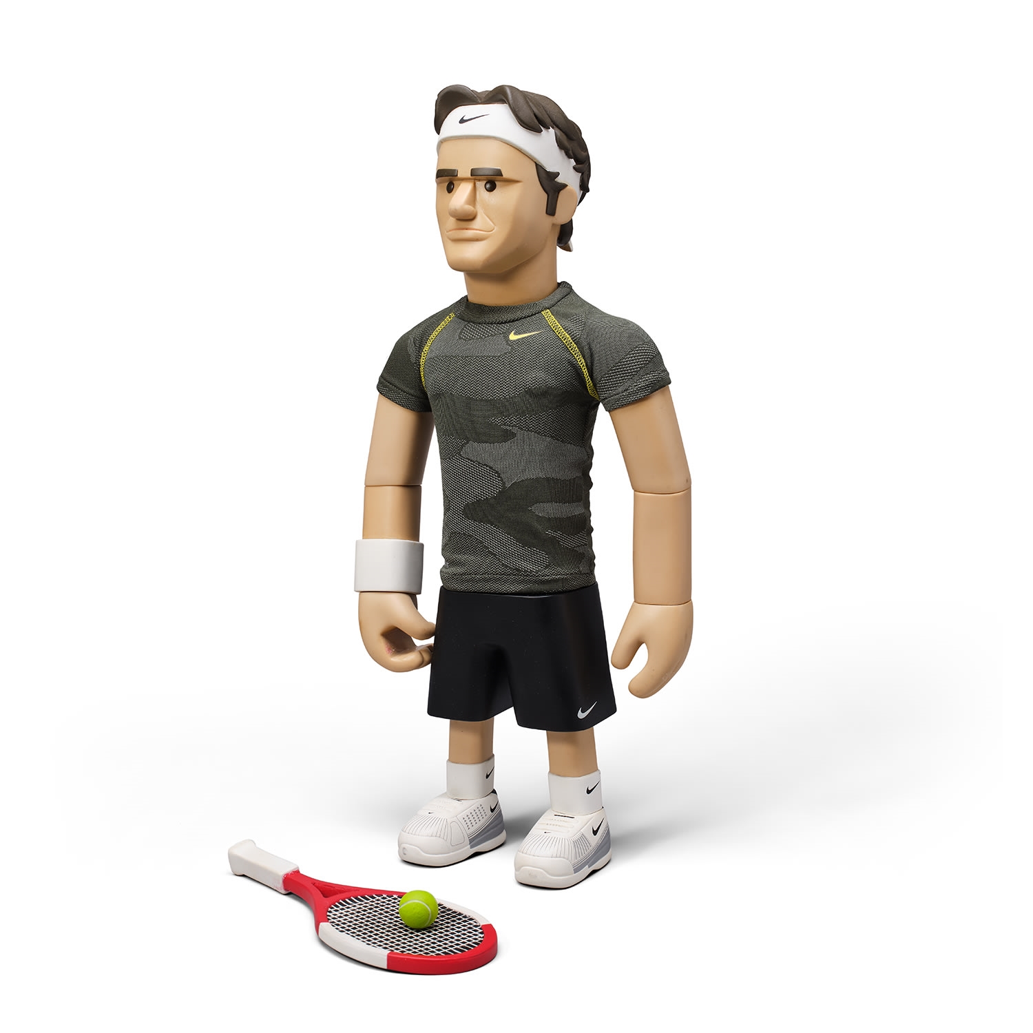 Artwork by Michael Lau, Roger Federer (from The NIKE Pro series, Made of vinyl