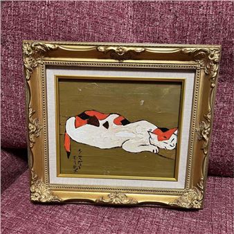 Moriichi Kumagai Painting Oil Painting Hand Painting - Moriichi Kumagai