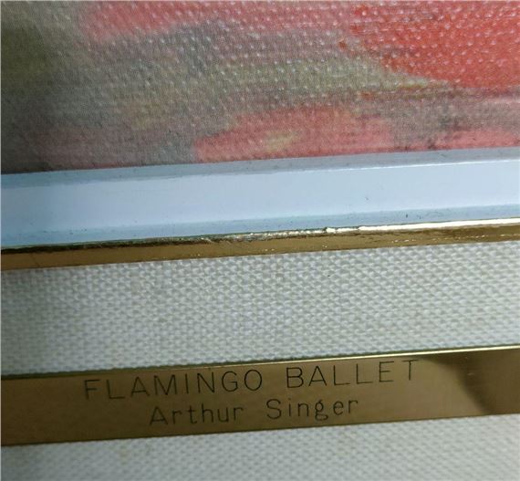 Arthur B. Singer | Arthur Singer Flamingo Bullet Bird Artist