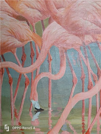 Arthur B. Singer | Arthur Singer Flamingo Bullet Bird Artist