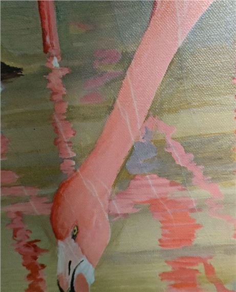 Arthur Singerアーサーシンガー！フラミンゴバレット。鳥のArtist Arthur B. Singer | Arthur Singer Flamingo Bullet Bird Artist