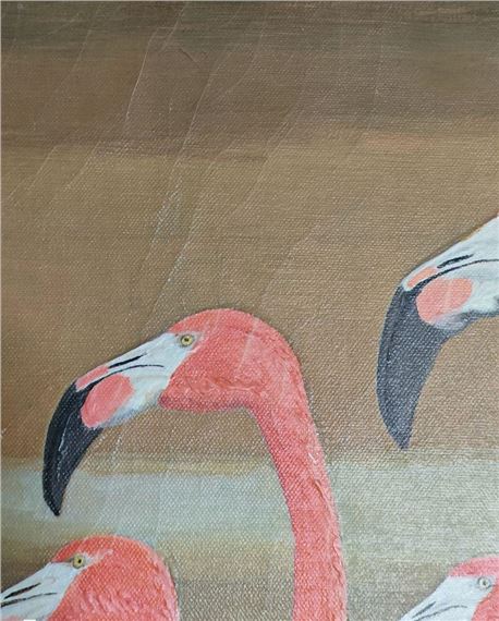 Arthur Singerアーサーシンガー！フラミンゴバレット。鳥のArtist Arthur B. Singer | Arthur Singer Flamingo Bullet Bird Artist