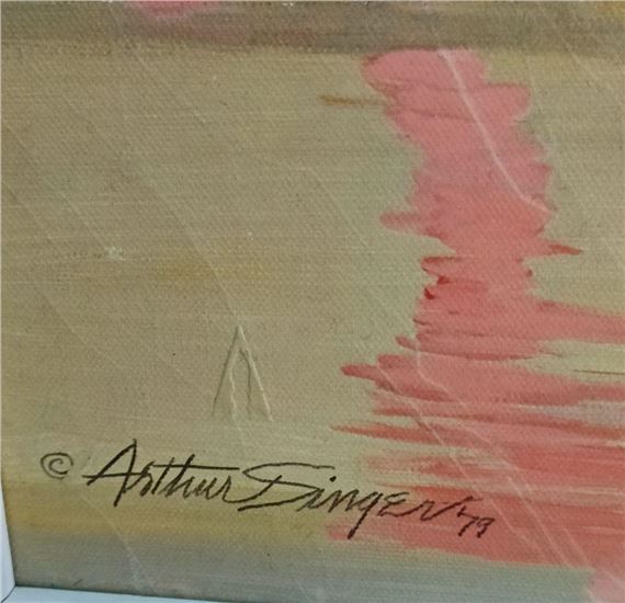 Arthur B. Singer | Arthur Singer Flamingo Bullet Bird Artist