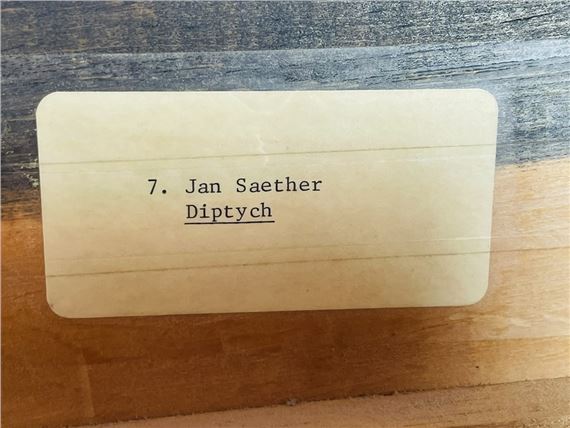 Jan V. Saether | Diptych Oil Painting by Jan Saether from the Gnostic ...