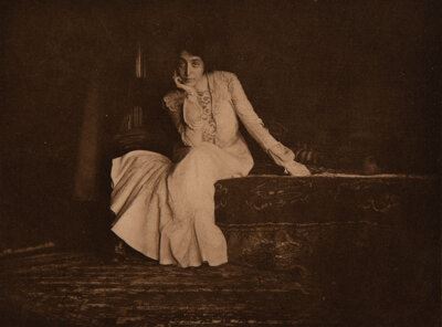 Portrait Miss De C. (from Camera Work No. 17) by Joseph T. Keiley, 1907