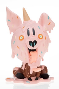 Artwork by Dulk, Pig a La Creme, Made of Painted cast resin