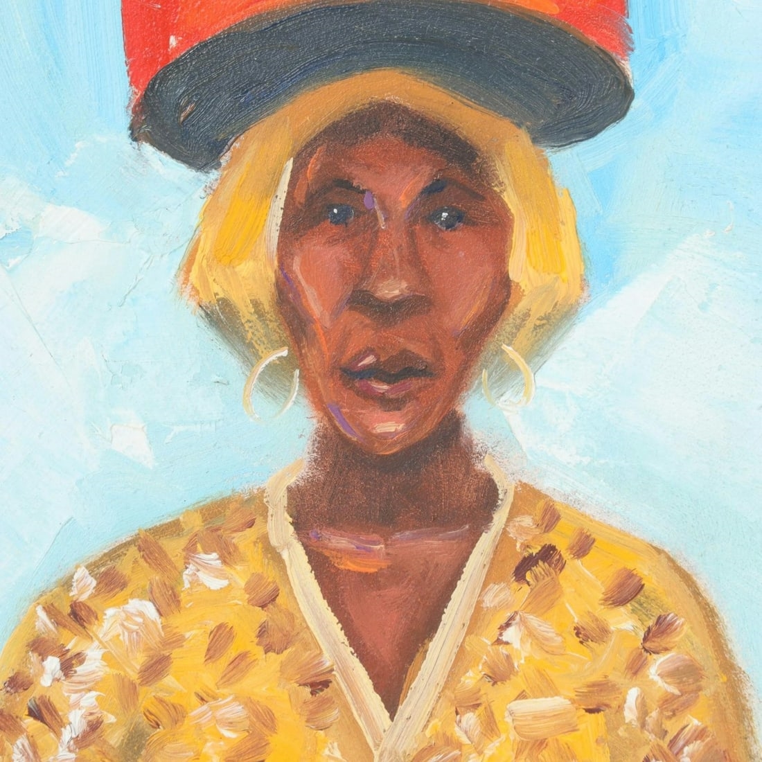 Bob Ragland | Texaco Woman- Oil on Masonite by Bob Ragland (American ...