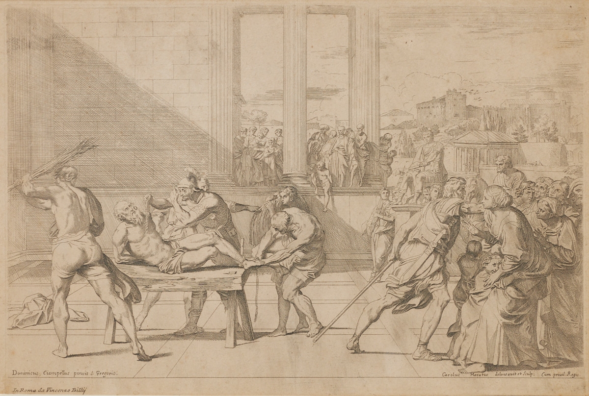 Artwork by Carlo Maratta, Carlo Maratta, Made of etching