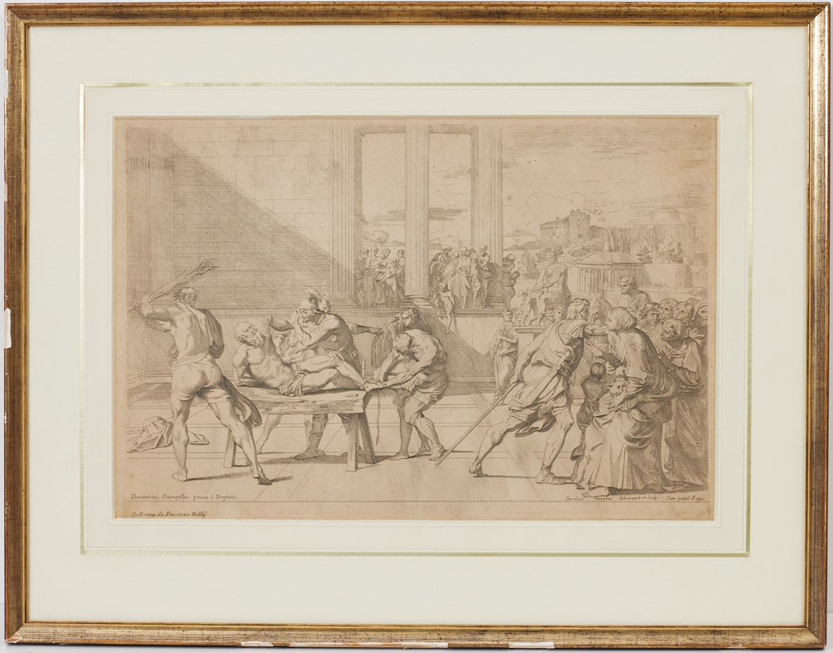 Artwork by Carlo Maratta, Carlo Maratta, Made of etching