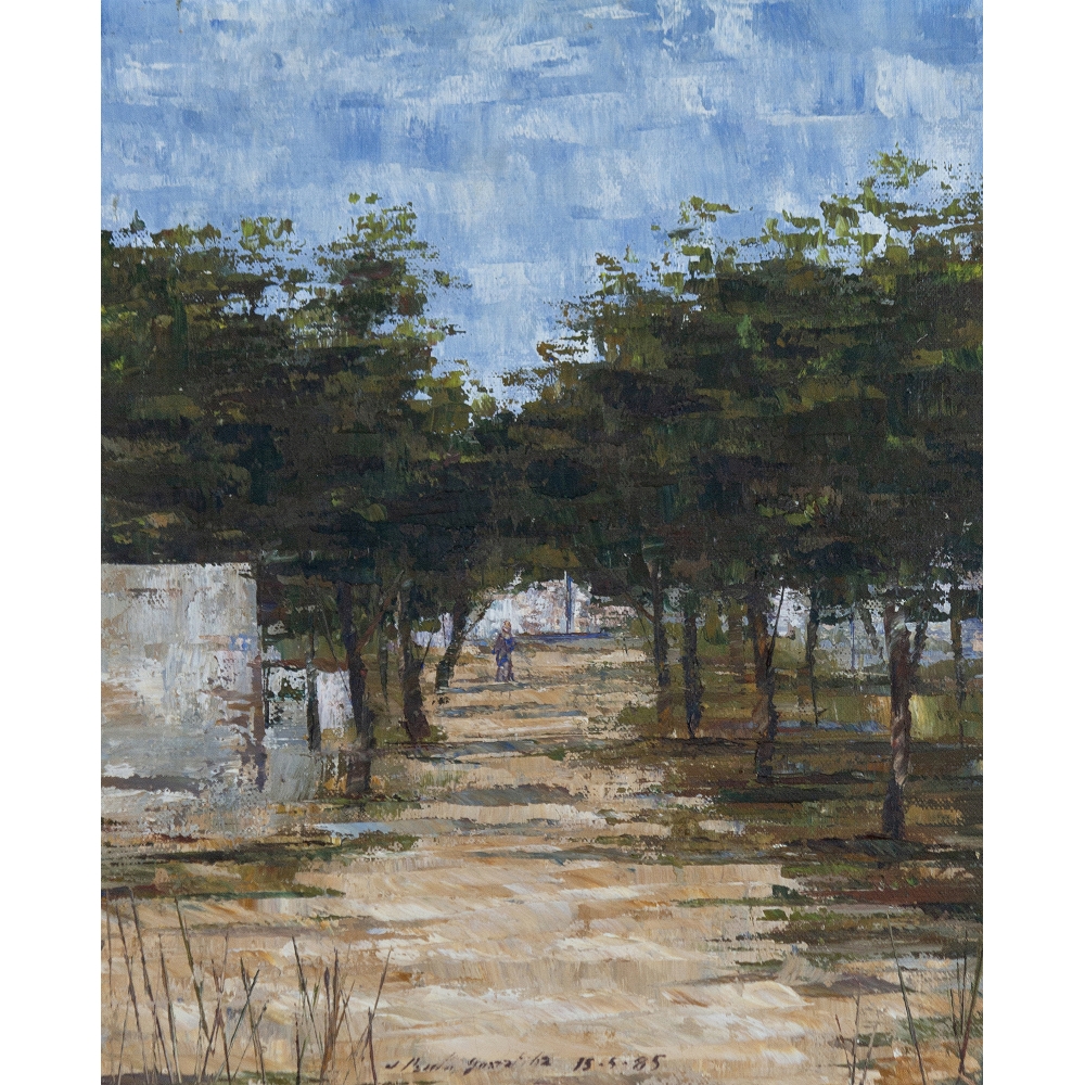 Artwork by José Paulo M. da Fonseca, Untitled, Made of oil on canvas