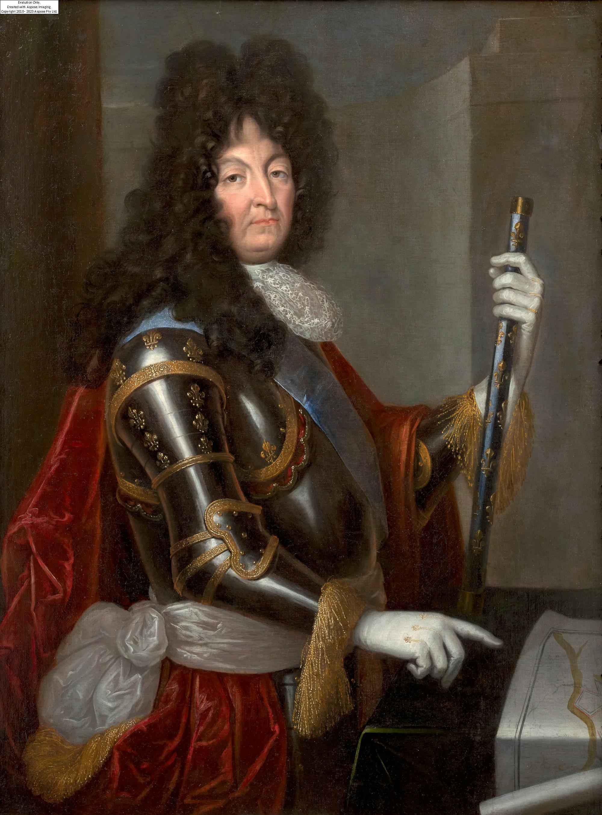 Henri Testelin | Portrait du roi Louis XIV | MutualArt