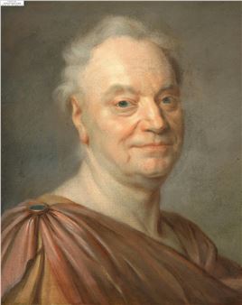 Portrait de l'auteur Claude Prosper Jolyot de Crébillon - Maurice Quentin de La Tour