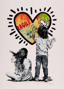 Heart - Tribute to Keith Haring - Alessio B