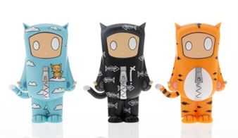 Kid in a Cat Costume (three works - Chris RWK