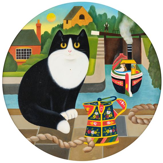 The Lock Keeper's Cat