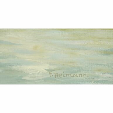 Artwork by Friedrich Reimann, Eisbären, Made of oil on hardboard