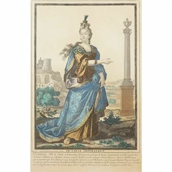 &quot;Octavia Imperatrice&quot; (Kaiserin Octavia) - Nicolas Bonnart