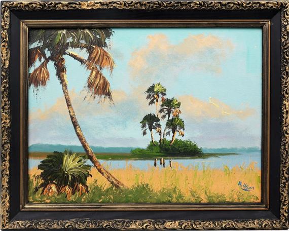ALFRED HAIR FLORIDA HIGHWAYMEN CORDGRASS PALMS by Alfred Hair