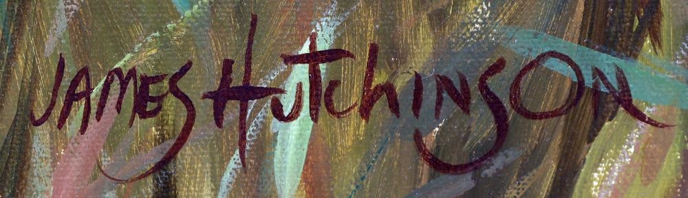 Artwork by James Frederick Hutchinson, JAMES HUTCHINSON FLORIDA ARTIST BLUE RIBBON HORSE, Made of Oil on Canvas