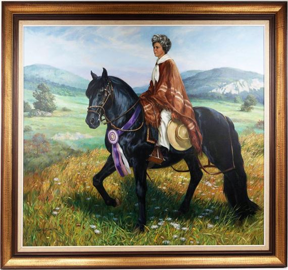 JAMES HUTCHINSON FLORIDA ARTIST NADEAN MCARTHUR by James Frederick Hutchinson