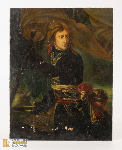 Artwork by Baron Gros, 8 x 19, Made of panel, after the painting