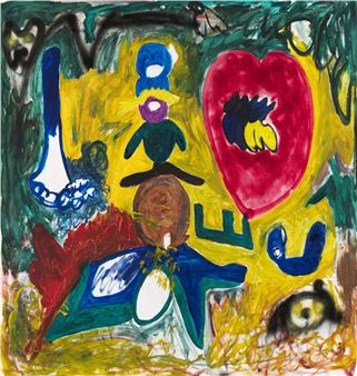 Triple self-portrait. My grandmother's name is Muzalevskaya Lidiya Petrovna - Evgeny Muzalevsky