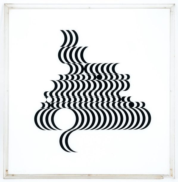 Bridget Riley | Lot (1965) | MutualArt