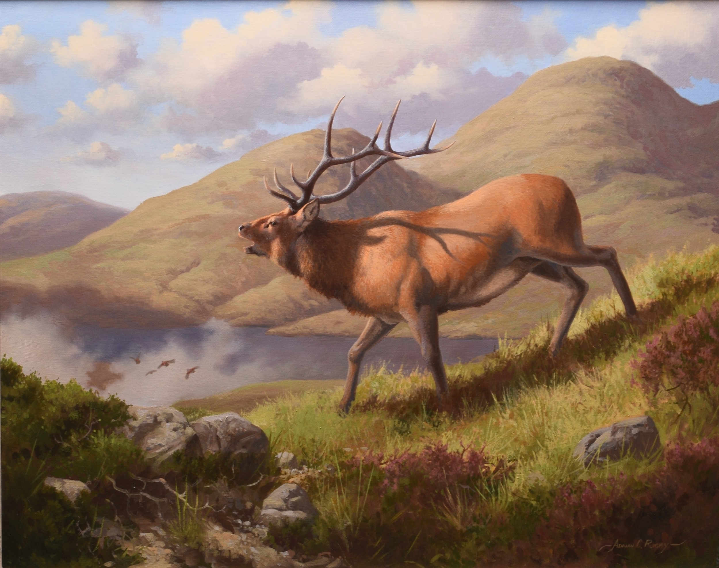 Adrian Rigby | Call of the Clansman | MutualArt