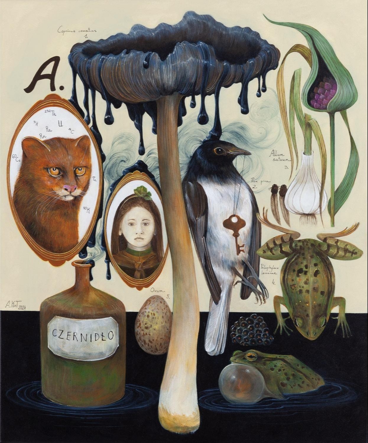 Adelajda Kot | Susanna and the lesson of alchemy (2024) | MutualArt