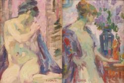 Jeunes femmes en déshabillé - Antoine Daens