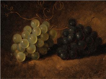 still life with grapes - Moritz Doppelmayer
