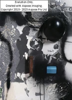 La fine de la Guerra n. 4 by Wolf Vostell, 1990