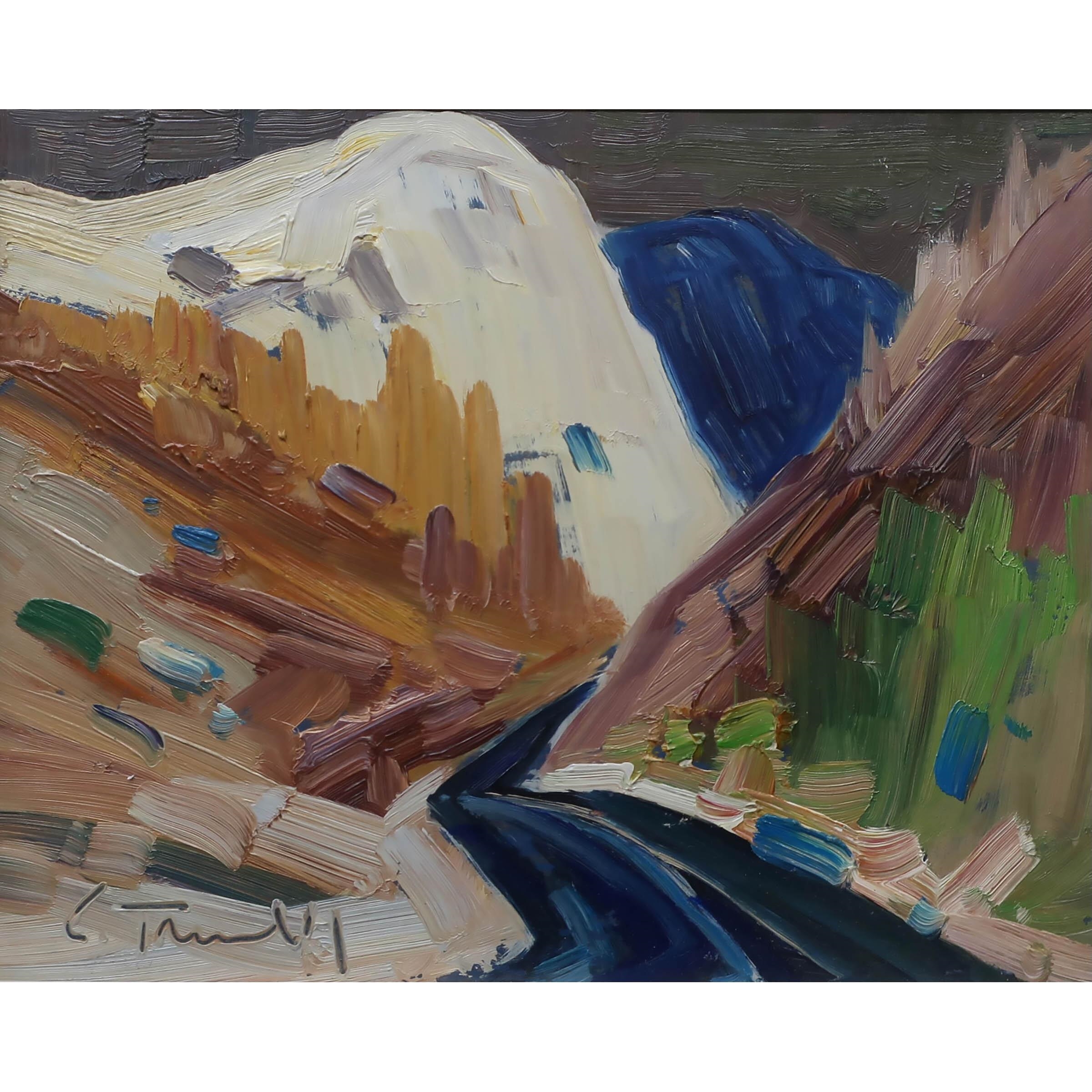 Artwork by Louis Tremblay, LOUIS TREMBLAY (CANADIAN, Made of OIL ON MASONITE