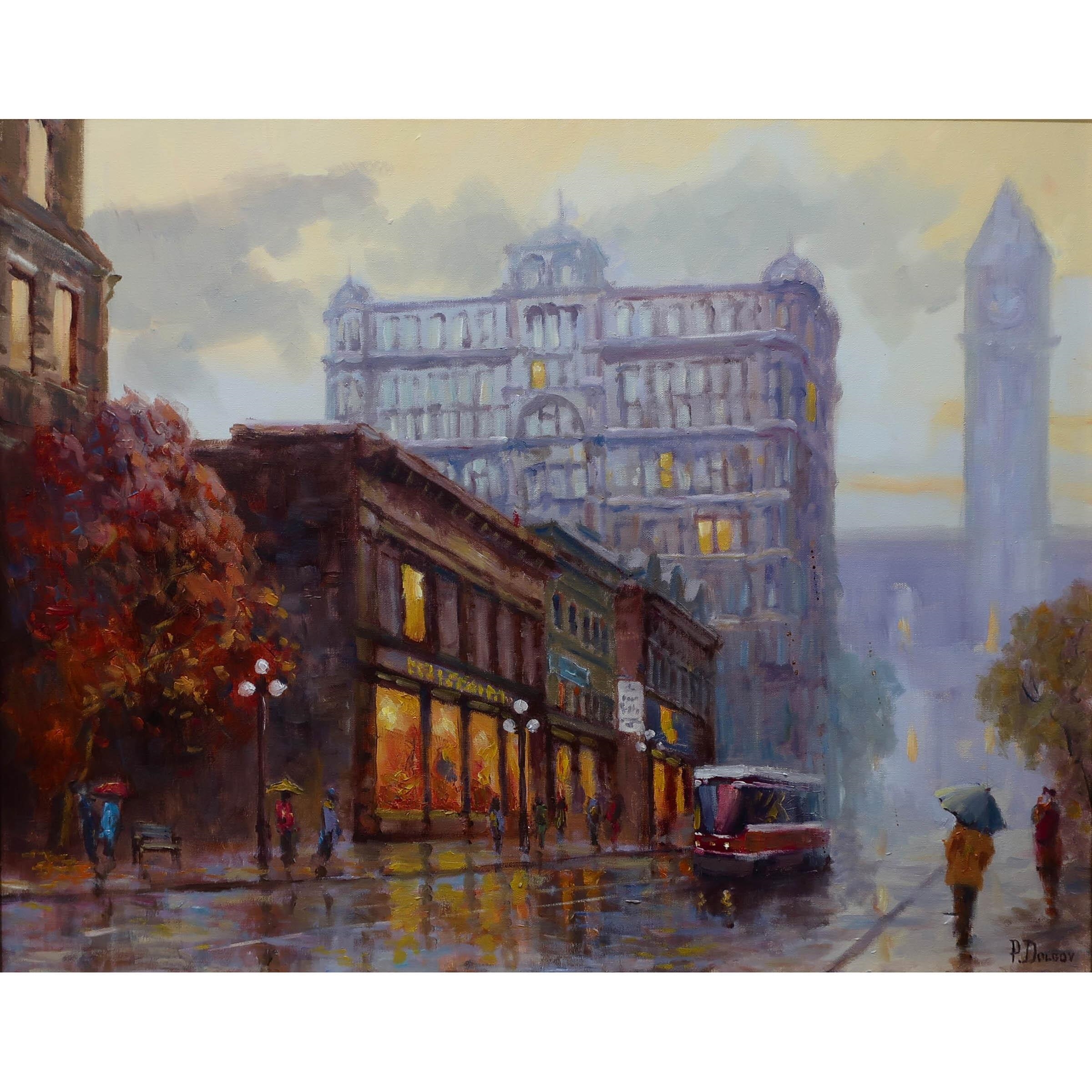 Artwork by Paul Dolgov, PAUL DOLGOV (CANADIAN, Made of OIL ON CANVAS