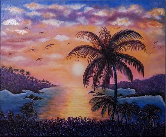 Tramonto estivo by Melita Ricceri