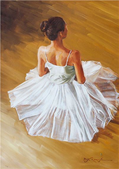 DANIE CRONJE - Ballerina by Danie Cronje, 20th Century