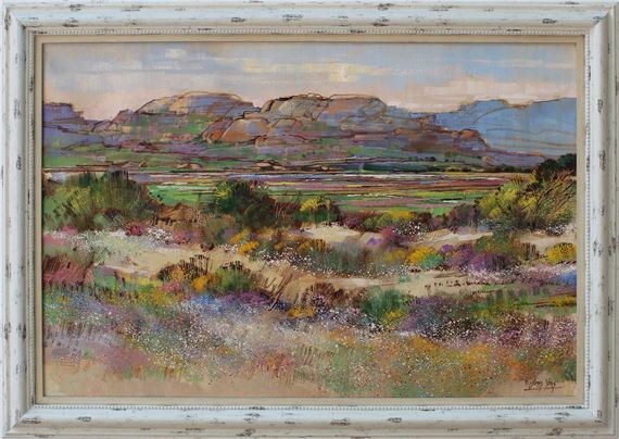 James Yates | JAMES YATES - Mountainous Landscape (1944) | MutualArt