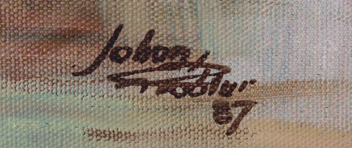 Artwork by Johan Grobler, JOHAN GROBLER - Sable Antelope, Made of Oil on Board