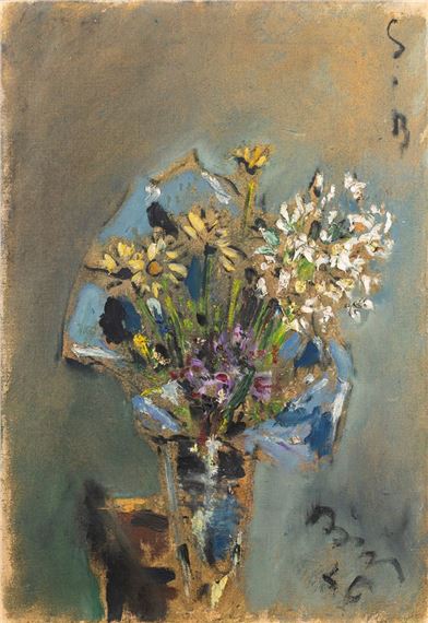 Still life with flowers , 1946 by Filippo de Pisis, 1946