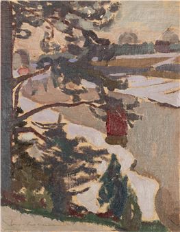 Wintry river - Eero Snellman