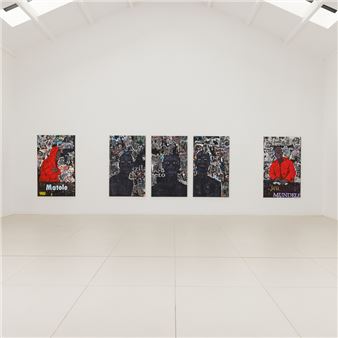 Bouvy Enkobo: Tala -Ye (Regarde-le) - Galerie Anne de Villepoix