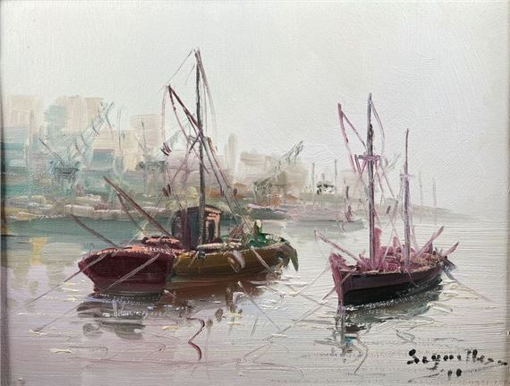 Marine by Antonio Segrelles, dated 90