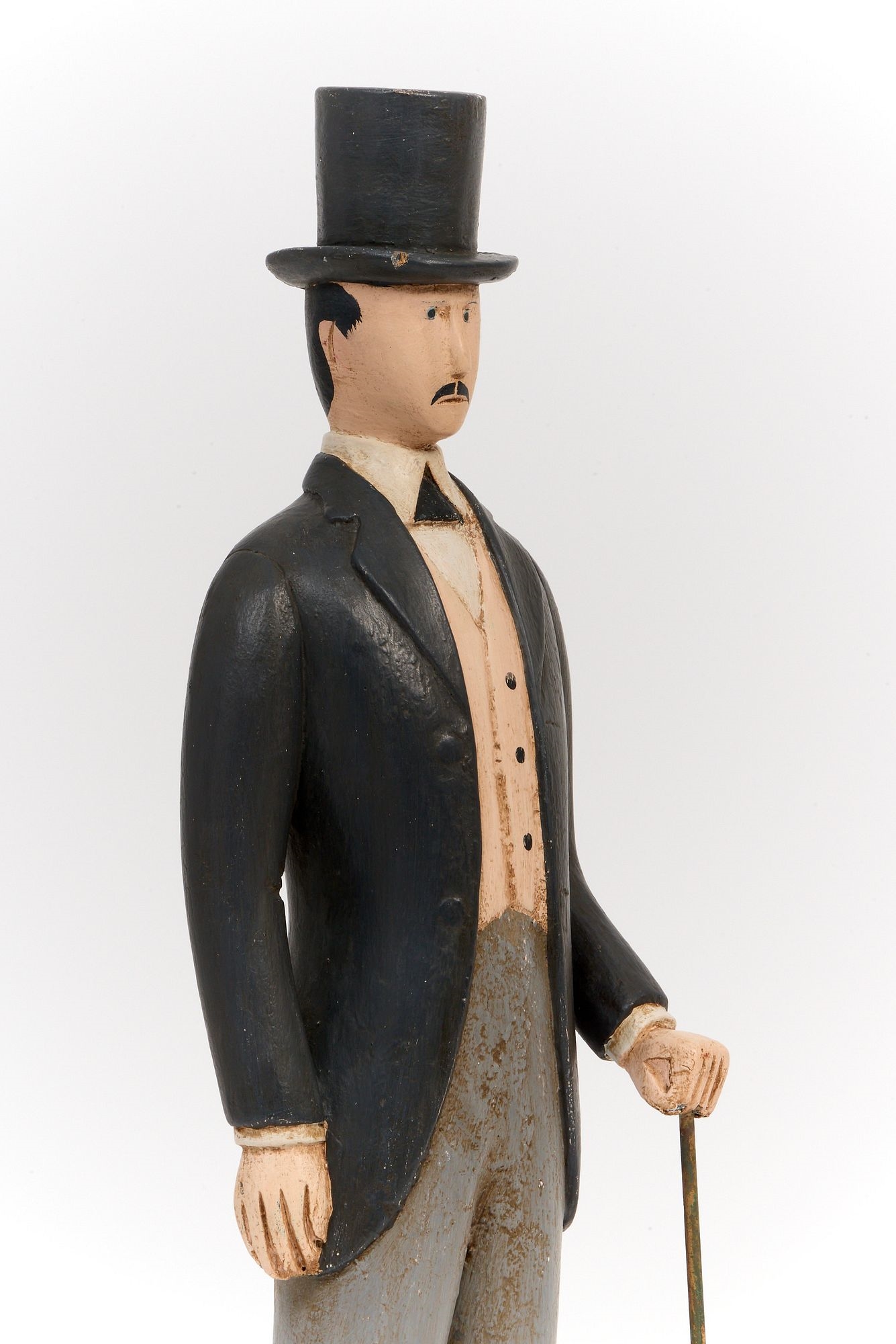 Artwork by Dapper Dan, Dapper Dan Painted Wooden Counter Display, Made of carved and painted wood