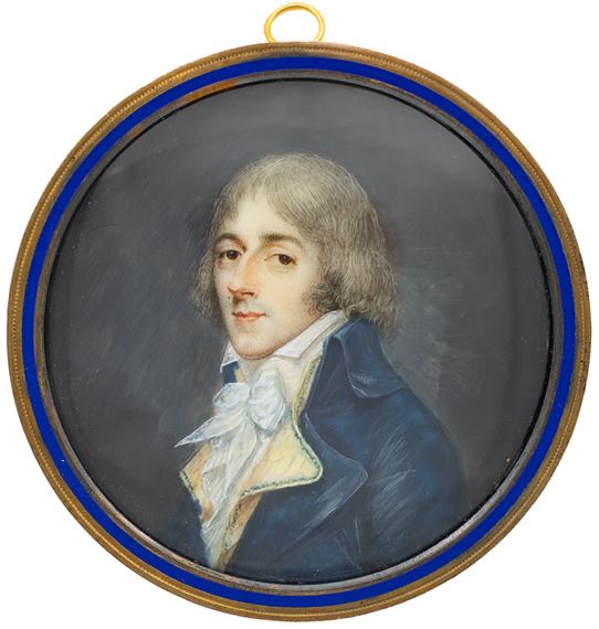 Portrait eines Edelmannes in blauem Mantel by Charles Hénard, May 1981