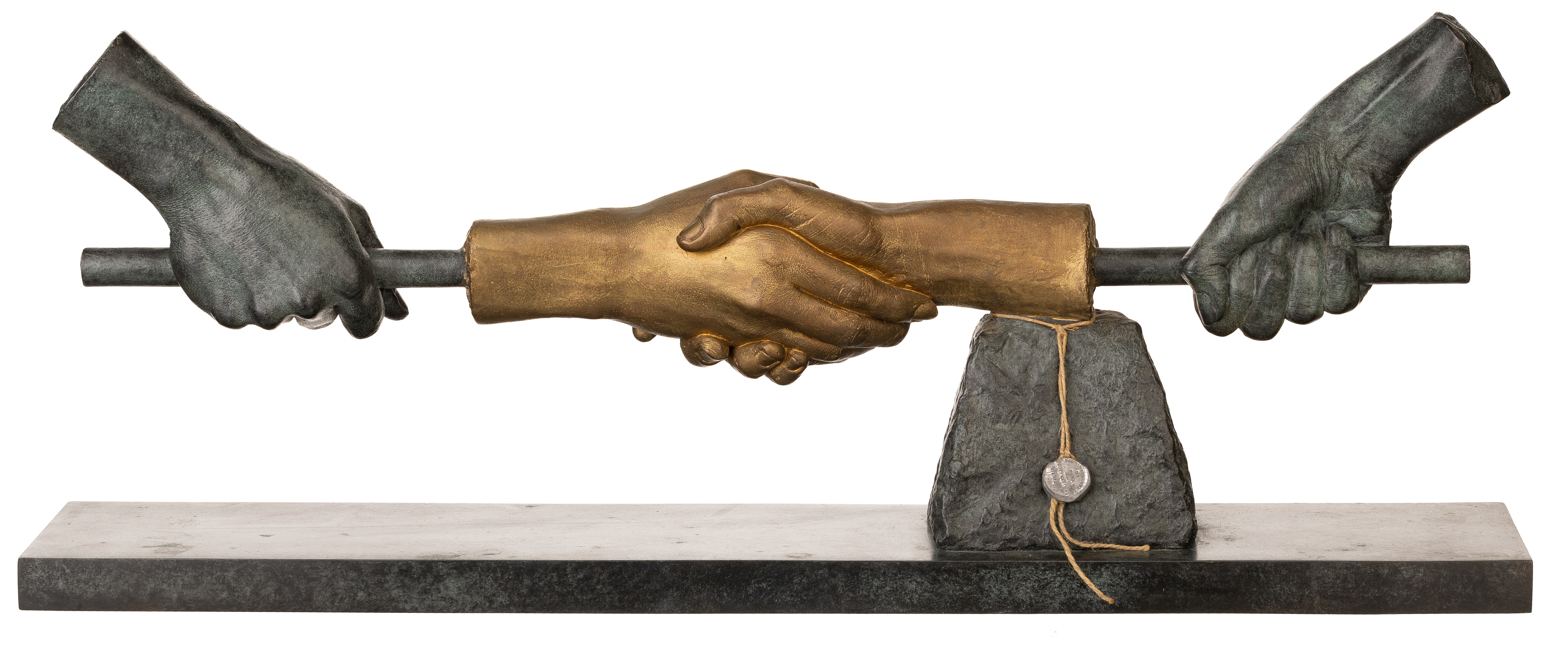 Artwork by Carl Fredrik Reuterswärd, Untitled, Made of bronze