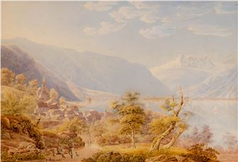 Blick auf den Genfersee - Jakob Suter